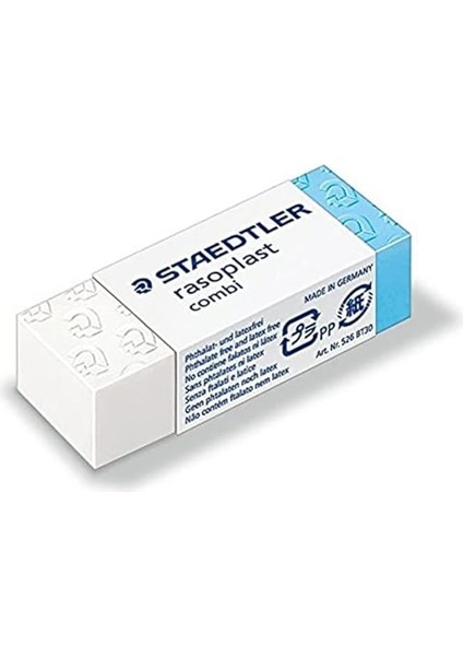 526 BT30 Rasoplast Combı Silgi 43X19X13 mm