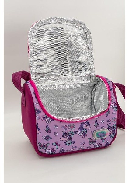 Kids Unicorn Sevimli Kelebek Temalı Kız/erkek Çocuk Beslenme Çantası fırsatları