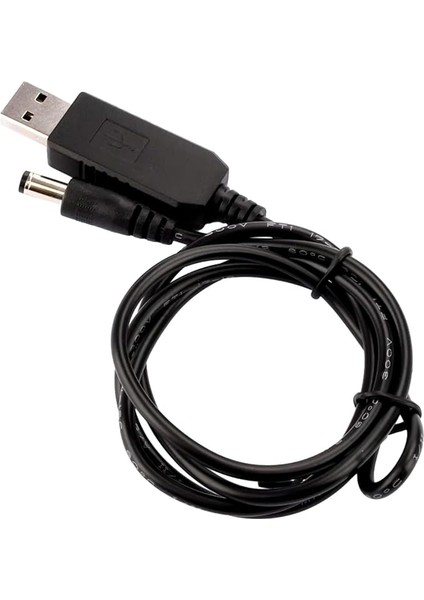 Lua USB To Dc Adaptör Çevirici, 100 Cm, Çevirici Kablo, 3.0 * 1.5 Dc Uç