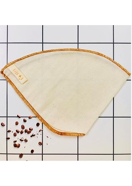 Yoga And Food Yıkanabilir, Kumaş, Organik Kahve Filtresi (No:2) AĞARTILMAMIŞ%100 Ham Pamuk - Ekolojik Filtre No:2 fiyatları