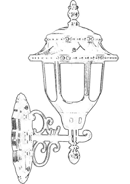 BAP-68180-BSY-M1 Siyah Elektrostatik Toz Boyalı Dış Mekan Aydınlatma, E27, Abs, Polikarbon Cam, 30X25CM modelleri