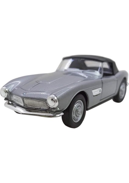 Bmw 507 Diecast Model Araba Metalik Gri 1:36 Welly