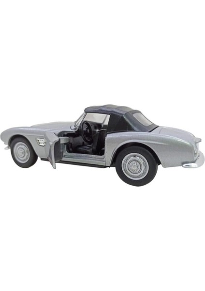 Bmw 507 Diecast Model Araba Metalik Gri 1:36 Welly modelleri