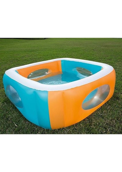 Top Hediye- Şeffaf Pencereli Renkli Çocuk HAVUZU-51132 fırsatları