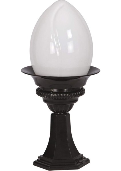 BSU-68058-BSY-KOP Siyah Elektrostatik Toz Boyalı Dış Mekan Aydınlatma, E27, Aluminyum, Akrilik Cam, 22CM fiyatları