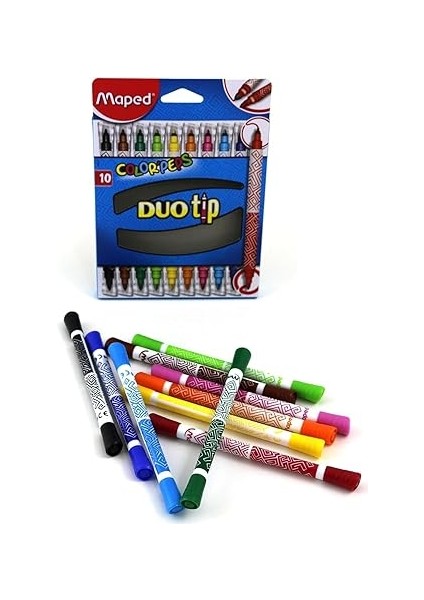 849010 Color Peps Duo 10 Renk Keçeli Kalem modelleri