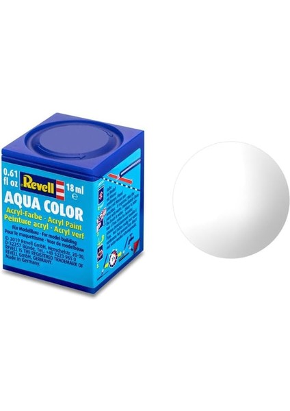 - Su Bazlı Maket Boyası Clear Parlak 18 ml (36101)