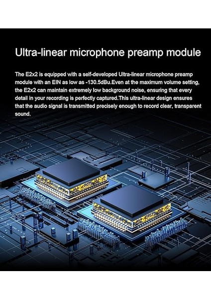 Professional E2X2 | Black Yüksek Kalite Usb-C Ses Kartı: 2-Giriş/2-Çıkış 24BIT/192KHZ, 8...600OHM Arası Kulaklıklara Kadar Kullanılabilir. (Pc/mac) modelleri