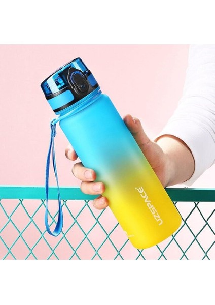 Fiftyfifty 500ML Çift Renk Softtouch Ff Collection Tritan Su Matarası Sarı-Lacivert