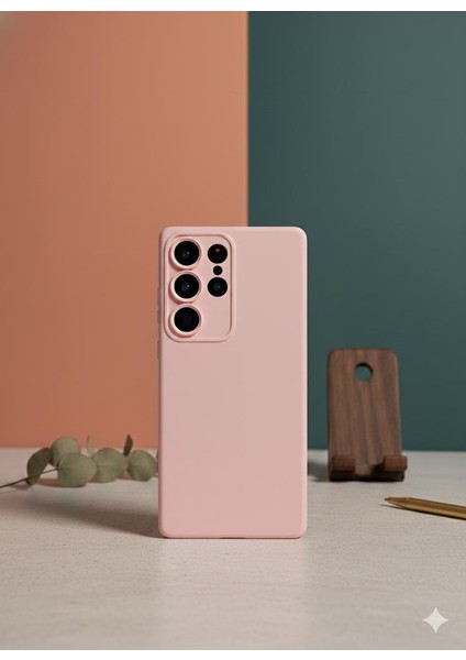 Samsung Galalaxy S25 Ultra Kılıf Lansman Kamera Korumalı Içi Kadife Yumuşak Renkli Silikon Mat Hisli