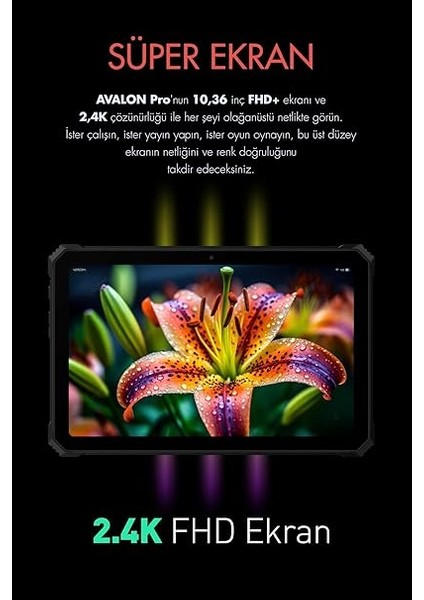 Avalon 256 GB Hafıza 8 GB Ram 10.36 Inc 2.4k 22.000 Mah Pil Harman Kardon Profesyonel Oyuncu Tableti indirimleri