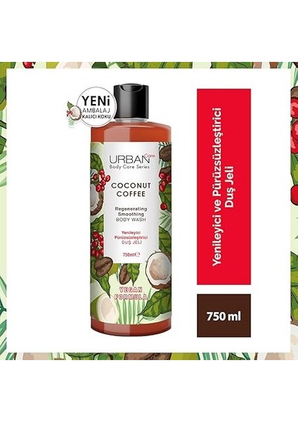 Care Coconut Coffee Yenileyici ve Pürüzsüzleştirici Duş Jeli, 750 ml fiyatları