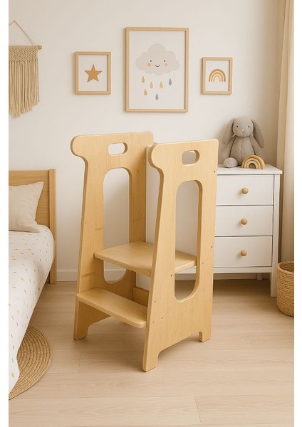 Öğrenme Kulesi Çocuk Merdiveni