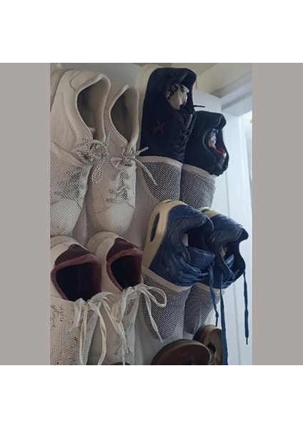 Arkasına Takılabilen 24 Gözlü Kumaş Organizer Düzenleyici, Ev Için Pratik Terlik Eşya Temizlik Malzemesi (1) modelleri