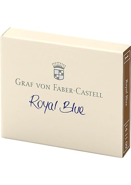 Von Faber-Castell Dolma Kalem Kartuşu 6'lı Royal Mavi fiyatları