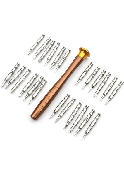 Hassas Mekanik Tornavida Seti 25 Parça Cep Telefonu Gözlük Pc Laptop Tamir Seti Kılıflı fiyatları