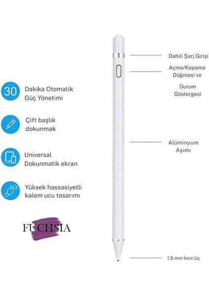 Pad X9 - V9 11'5 Inç Uyumlu Tablet Kalemi Yazım ve Çizim Için Kapasitif Tablet Kalemi fırsatları
