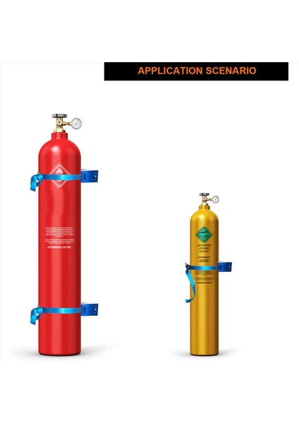 10X Silindir Monte Gaz Silindir Braketi Dayanıklı Abs Gaz Silindir Tutucu Kamp Motorör Rv Karavan Mavi (Yurt Dışından) indirimleri