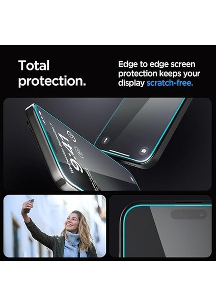 iPhone 15 Pro Max Cam Ekran Koruyucu Kolay Kurulum Glas.tr Ez Fit Slim Hd - AGL06878 indirimleri