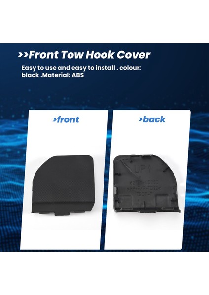 Toyota Vios 2014 2015 2015 2015 2015 2015 2015 2015 2015 Için Ön Tampon Çekme Kapağı Çekme Kanca Kapağı Fragmanı Kapağı (Yurt Dışından) indirimleri