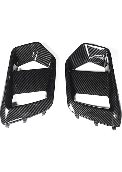 Ford Focus Rs 2015-2018 Araba Dış Aksesuarları Sis Işıkları Çerçeve Sis Lambası Sisli Izgara Karbon Fiber Görünüm (Yurt Dışından)