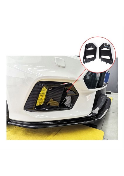 Ford Focus Rs 2015-2018 Araba Dış Aksesuarları Sis Işıkları Çerçeve Sis Lambası Sisli Izgara Karbon Fiber Görünüm (Yurt Dışından) fırsatları