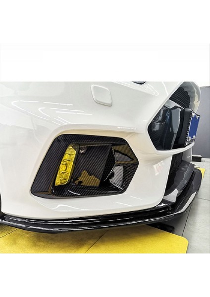 Ford Focus Rs 2015-2018 Araba Dış Aksesuarları Sis Işıkları Çerçeve Sis Lambası Sisli Izgara Karbon Fiber Görünüm (Yurt Dışından) indirimleri