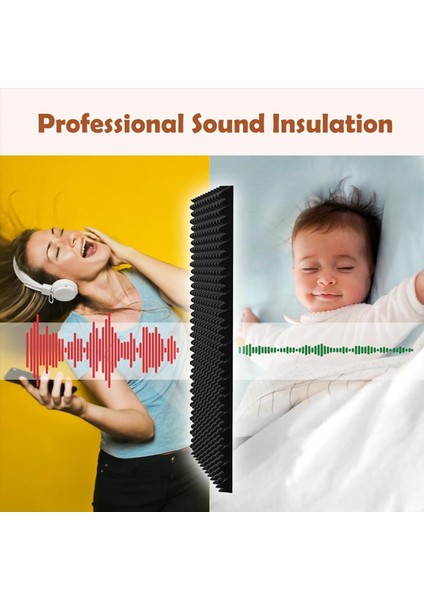 24 Paket Kendi Kendine Yapışkan 1 5X12X12INCH Ses Prova Yumurta Sandığı Akustik Köpük Ev ve Stüdyo Için Ses Geçirmez Duvar Panelleri (Yurt Dışından) indirimleri