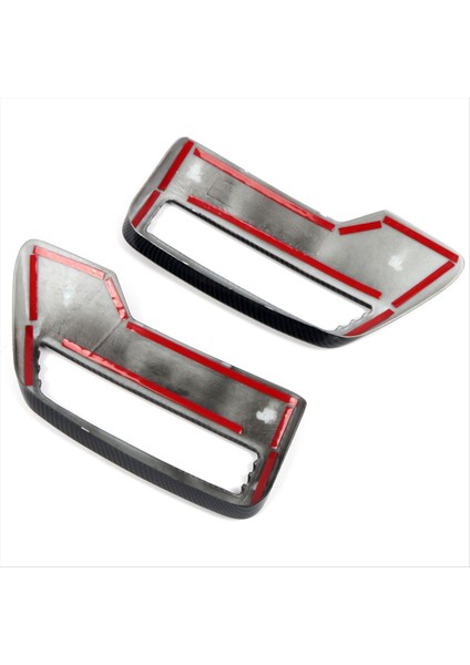 Peugeot 3008 4008 5008 2017-2021 Abs Karbon Fiber Araç Kuyruk Susturucu Egzoz Boru Çıkışı Kapak Araç Kuyruk Borusu Aksesuar (Yurt Dışından) fırsatları