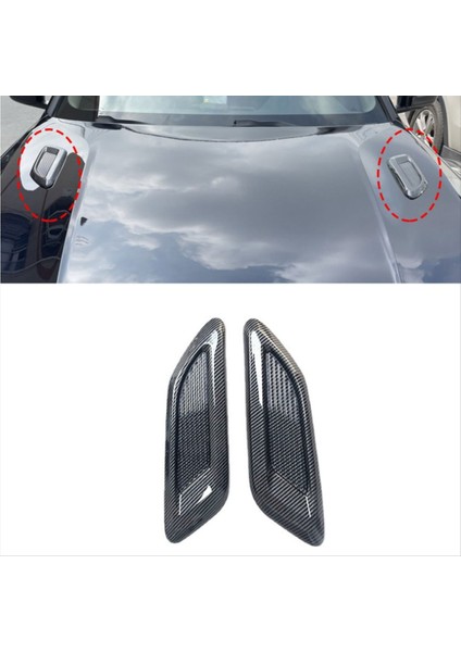 Araba Hava Akışı Alım Kaputu Kepçe Havalandırma Havalandırma Bonnet Dekor Kapak Merkezi Yan Hava Outlet Hood Otomatik Dış Aksesuarlar Evrensel A (Yurt Dışından) fiyatları