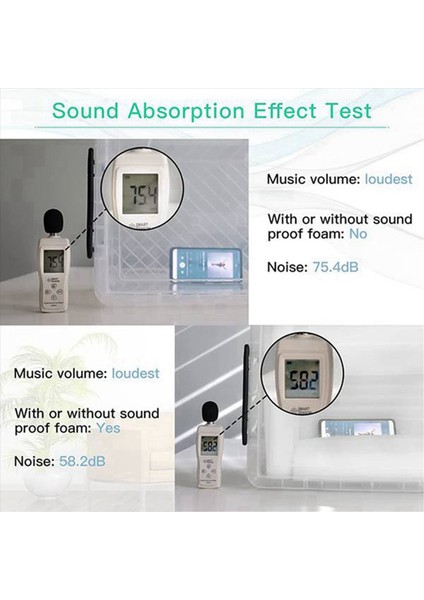 60PCS Akustik Köpük Tahtası Stüdyo Fayans Akustik Köpük Ses Geçirmez Piramit Stüdyo Arıtma Duvar Paneli Vb 2 5X30X30CM (Yurt Dışından) fiyatları