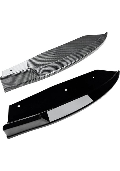 Bmw X4 G02 M Sport 2018-2021 Karbon Fiber Deseni Için Araba Arka Tampon Dudak Difüzör Ayırıcı Kanat Önlük Spoyleri (Yurt Dışından) fiyatları