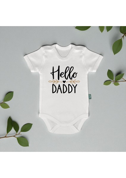 Babaya Özel Bebek Body & Zıbın Hello Daddy