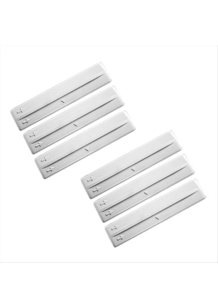 6pcs Çatı Rafı Çıkarma Sil Tek Trim Kapak Kiti 75596-35020 75596-35030 Toyota Fj Kruvazörü 07-14 Prado Rav4 Beyaz (Yurt Dışından) modelleri