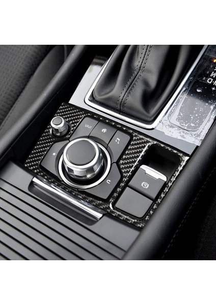 Araba Çıkartmaları Kapak Mazda Için Multimedya Düğmesi Döşeme 3 Axela Aksesuarlar Dayanıklı Araba Karbon Fiber Dekoratif Sürücü Sağ (Yurt Dışından) modelleri