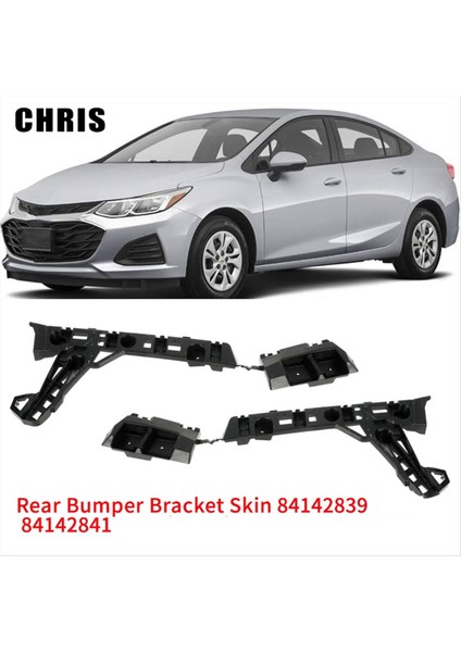 1paır Araç Arka Tampon Braketi 84142839 84142841 Chevrolet Cruze Için 2016-2019 Yan Tampon Cilt Desteği Sol (Yurt Dışından) modelleri