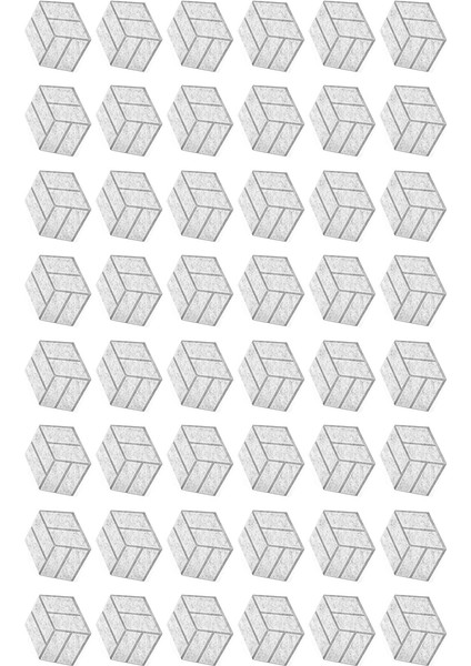 48 Paket Kendi Yapışkan Akustik Paneller Altıgen Ses Döyesi Köpük Panelleri Stüdyo B Için Kullanılan Duvar Için Ses Geçirmez Dolgu (Yurt Dışından)