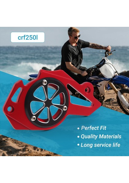 Honda CRF250L /m CRF250L Rallisi 2012-2020 Için Ön Zincir Dişli Kapak Motor Zincir Zinciri Koruyucusu (Yurt Dışından) fırsatları