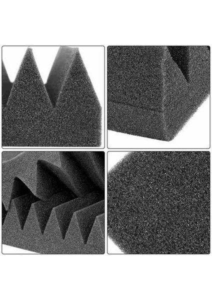 24 Adet Akustik Köpük Panel Kendinden Yapışkan Akustik Köpük Paneli Ses Yalıtım Pedi Stüdyo Ev Ofisi Için Gürültü Azaltın (Yurt Dışından) modelleri