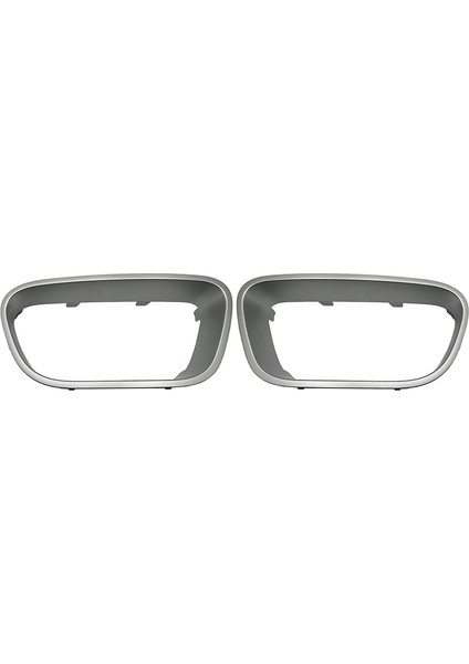 1paır Araç Ön Tampon Dekoratif Çerçeve Melek Gözler Citroen C5 Aircross Için Refit 9817829477 9817829377 Gümüş (Yurt Dışından)