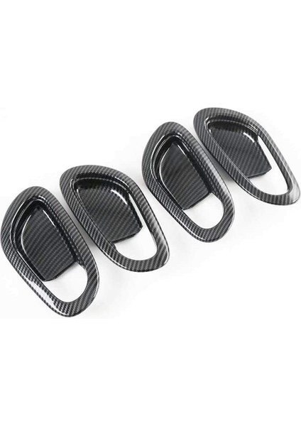 Kapı Kolu Kase Koruyucusu Çerçeve Kaplama Ön Su Bardağı Tutucu Çerçeve Kapağı Kaplama Nissan Navara NP300 16-19 (Yurt Dışından) modelleri