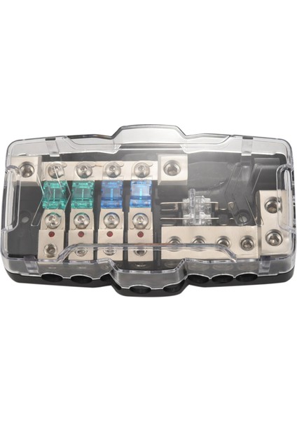 3x Çok Fonksiyonlu LED Araba Ses Stereo Anl Sigorta Tutucu Dağıtım 0/4ga 4 Yollu Sigortalar Blok 30A 60A 80AMP (Yurt Dışından) fiyatları