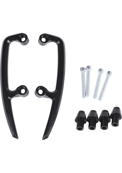 Arka Kapat Çubukları Arka Koltuk Pillion Yolcu Kawasaki NINJA650 Z650 Ninja 650 2017-2021 (Siyah) (Yurt Dışından)