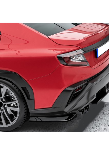 Tampon Spoiler Arka Tampon Arka Köşe Nokta Subaru Wrx Stı Vb 2022+ Siyah Için Dış Düz (Yurt Dışından) modelleri