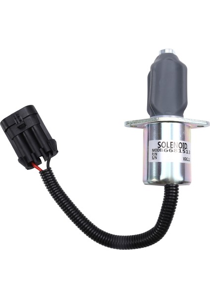 Solenoid 6681512 6681513 12V Durdur Solenoid Bobcat A220 S70 S100 S130 S150 S160 S175 S185 S205 S220 (Yurt Dışından)