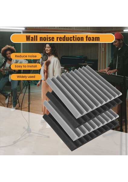 24 Paket Kendi Yapışkan Akustik Paneller 12X12X1 Inç Ses Geçirmez Köpük Paneller Ev Stüdyosu Için Ses Geçirmez Duvar Panelleri (Yurt Dışından) indirimleri