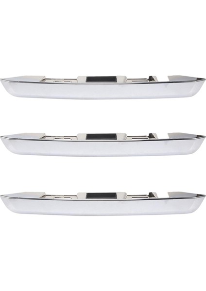 3x Araba Gümüş Arka Gövde Kapağı Kapak Kapağı Kaplama Gövde Kapağı Kapak Süslemesi Nissan Xtrail Xtrail T31 2008-2013 (Yurt Dışından)