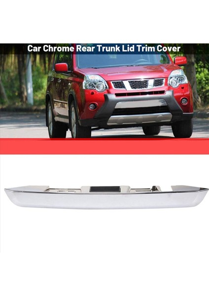 3x Araba Gümüş Arka Gövde Kapağı Kapak Kapağı Kaplama Gövde Kapağı Kapak Süslemesi Nissan Xtrail Xtrail T31 2008-2013 (Yurt Dışından) fiyatları