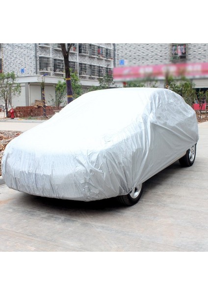Evrensel Ağır Hizmet Tipi Tam Araba Örtüsü Uv Koruması Dış Mekan Nefes Alabilen Büyük Boy （4 80*1 75*1 20M） (Yurt Dışından) fırsatları