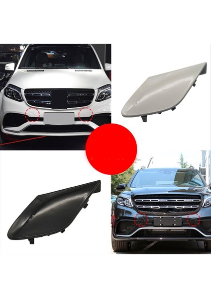 Araba Ön Sağ Tampon Çekme Kancası Kapak Çekme Kanca Kapağı Boyalı 2928853022 Mercedes-Benz Gls W166 Gle W292 Siyah (Yurt Dışından) indirimleri